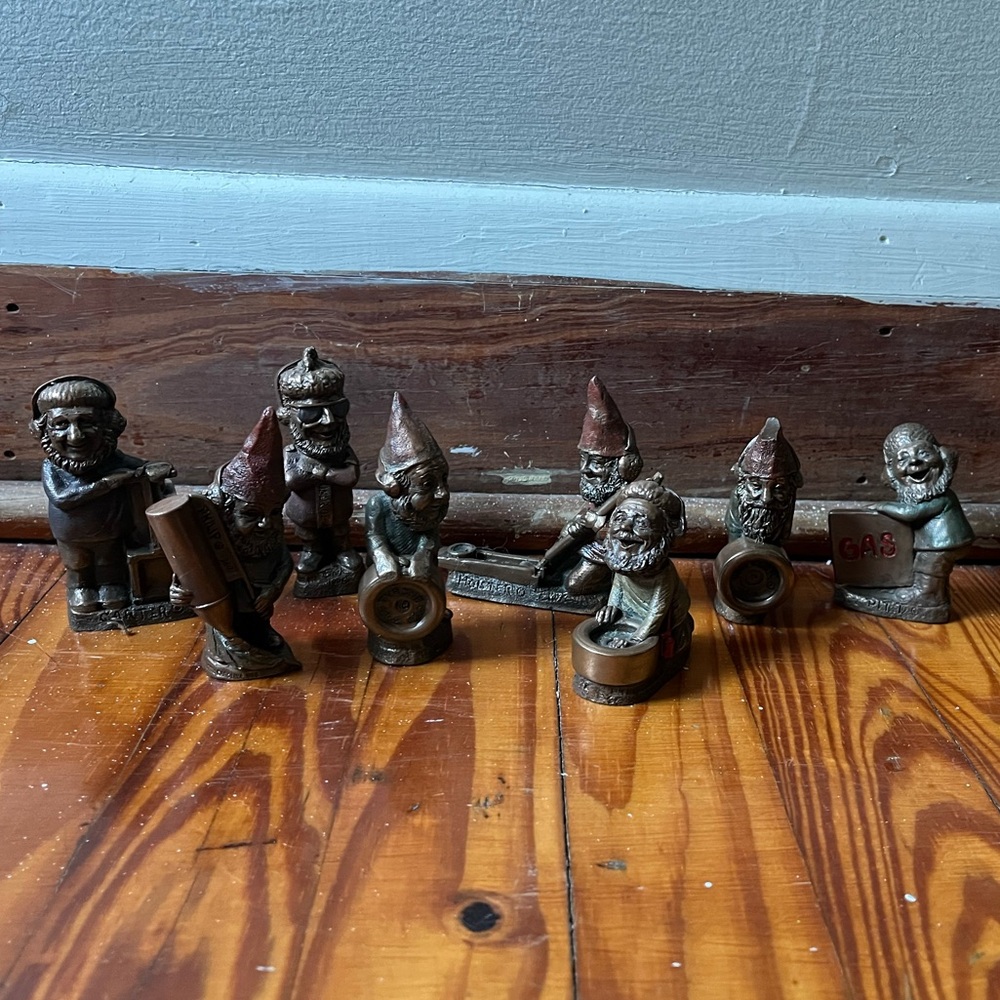 Rare Tom Clark Bronze Metal Figurines